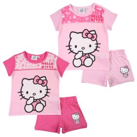   Hello Kitty Cutie gyerek rövid pizsama 3 - 8 év / 98 - 128 cm