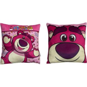 Disney Játékháború Lotso párna, díszpárna 38x38 cm