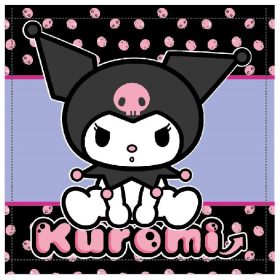   Hello Kitty Kuromi kéztörlő, arctörlő, törölköző 30x30cm