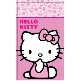   Hello Kitty Cutie kéztörlő, arctörlő, törölköző 30x50cm