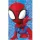 Pókember Spidey Blue kéztörlő, arctörlő, törölköző 30x50cm
