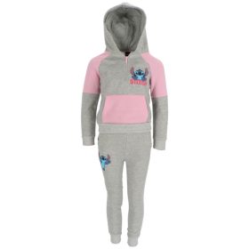   Disney Lilo és Stitch, A csillagkutya Grey Pink gyerek melegítő, jogging szett 2 - 8 év / 92 - 128 cm