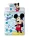 Disney Mickey Oh Boy gyerek, ovis ágyneműhuzat 100×135 cm, 40×60 cm