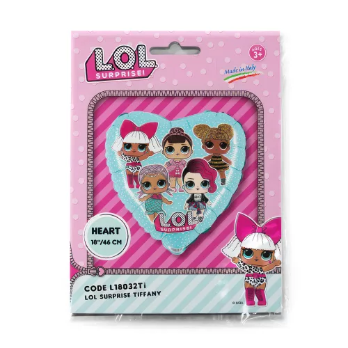 LOL Surprise Tiffany fólia lufi 46 cm