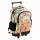 Kapibara Chill prémium gurulós iskolatáska, táska 42 cm