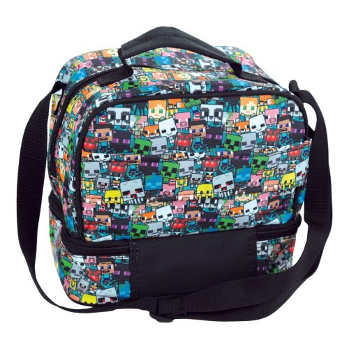 Minecraft Chibi thermo uzsonnás táska 21 cm