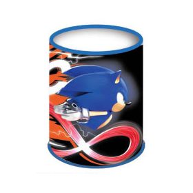 Sonic a sündisznó Get Me fém ceruzatartó 10,5 cm