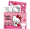 Hello Kitty Sweetheart A/4 spirál vázlatfüzet 40 lapos matricával