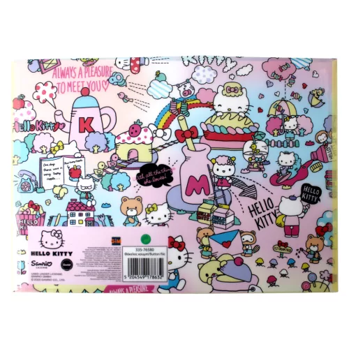 Hello Kitty World A/4 irattartó tasak