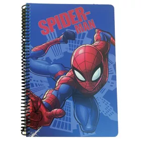 Pókember Web Head B/5 vonalas spirál füzet 70 lapos