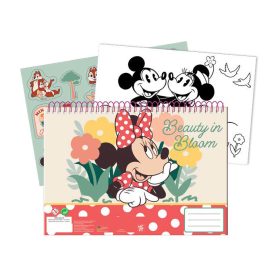   Disney Minnie Nomadic Spirit A/4 spirál vázlatfüzet 40 lapos matricával