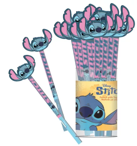 Disney Lilo és Stitch, A csillagkutya Cute HB grafit ceruza forma radír véggel