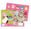 Squishmallows Feelin' A/4 spirál vázlatfüzet 40 lapos matricával