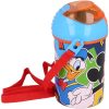 Disney Mickey Color Flow műanyag szívószálas kulacs akasztóval 450 ml