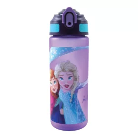   Disney Jégvarázs Modern Magic műanyag matt szívószálas kulacs 600 ml
