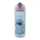Disney Lilo és Stitch, A csillagkutya Alien 626 műanyag matt szívószálas kulacs 600 ml