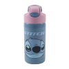 Disney Lilo és Stitch, a csillagkutya Alien 626 alumínium szívószálas kulacs akasztóval 500 ml