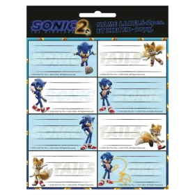 Sonic a sündisznó Speed füzetcímke 16 db-os