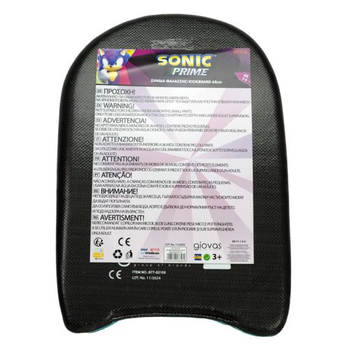 Sonic a sündisznó Get Me kickboard, úszódeszka 45 cm