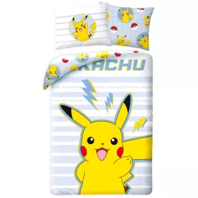 Pokémon Thunderbolt ágyneműhuzat 140×200cm, 70×90 cm