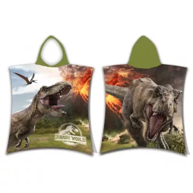 Jurassic World Volcano strand törölköző poncsó 50x115cm