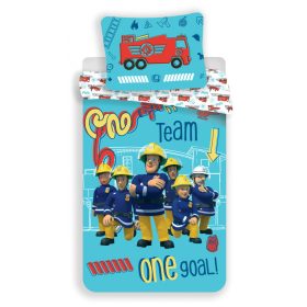 Sam a tűzoltó Team ágyneműhuzat 140×200cm, 70×90 cm