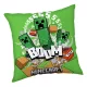 Minecraft Creeper Boom párna, díszpárna 40 x 40 cm