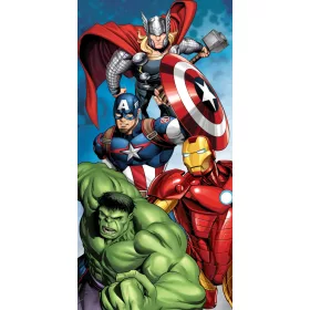   Bosszúállók Power fürdőlepedő, strand törölköző  70x140cm