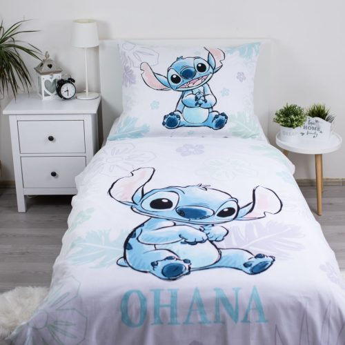 Disney Lilo és Stitch, A csillagkutya Ohana White ágyneműhuzat 140×200cm, 70×90 cm