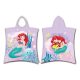 Disney Hercegnők Ariel Pink törölköző poncsó 50x115 cm