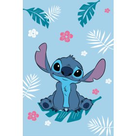   Disney Lilo és Stitch, A csillagkutya Blue polár takaró 100x150cm