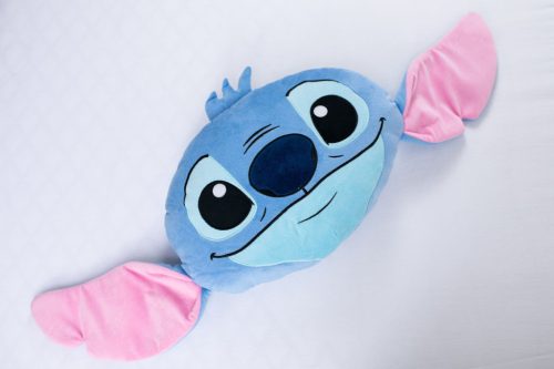Disney Lilo és Stitch, A csillagkutya Blue 3D formapárna, díszpárna 35 cm