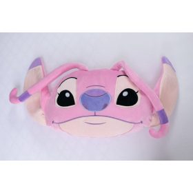   Disney Lilo és Stitch, A csillagkutya Angel Pink 3D formapárna, díszpárna 35 cm