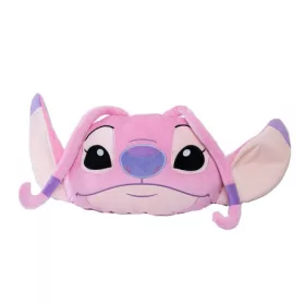   Disney Lilo és Stitch, A csillagkutya Angel Pink 3D formapárna, díszpárna 35 cm
