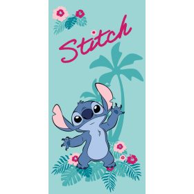   Disney Lilo és Stitch, A csillagkutya Hawaii fürdőlepedő, strand törölköző 70x140cm (Fast Dry)