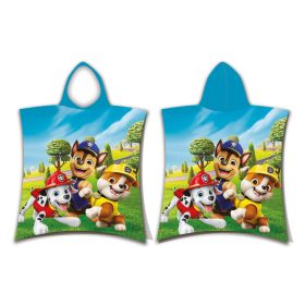   Mancs Őrjárat Funny Day strand törölköző poncsó 50x115cm