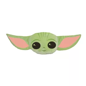 Star Wars Baby Yoda 3D formapárna, díszpárna 41 cm