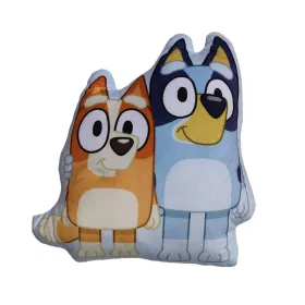 Bluey Pals Hug formapárna, díszpárna 34x28 cm