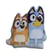 Bluey Pals Hug formapárna, díszpárna 34x28 cm
