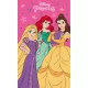 Disney Hercegnők Charm kéztörlő arctörlő, törölköző 30x50cm