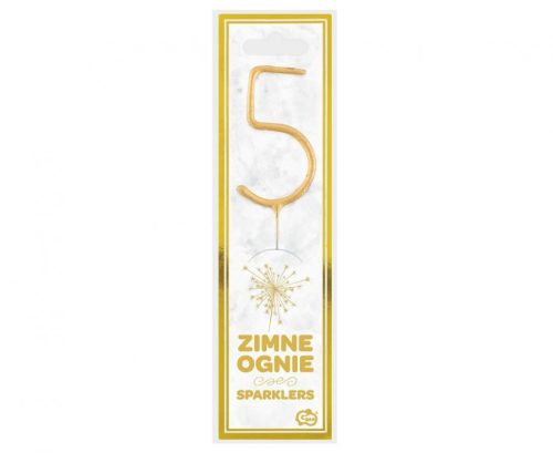 Arany Gold 5-ös csillagszóró 17 cm