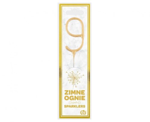 Arany Gold 9-es csillagszóró 17 cm