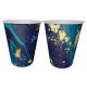 Kék Midnight Blue papír pohár 6 db-os 240 ml