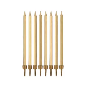 Arany Gold tortagyertya, gyertya szett 8 db-os