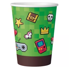 Játék Game On Green papír pohár 6 db-os 200 ml