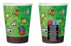 Játék Game On Green papír pohár 6 db-os 200 ml