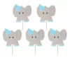 Elefánt Blue díszítő pálca 10 db-os