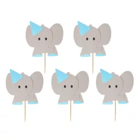 Elefánt Blue díszítő pálca 10 db-os