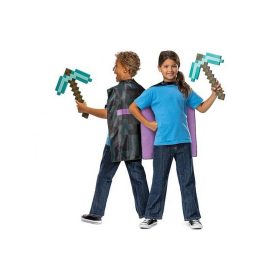 Minecraft Arms csákány és köpeny szett