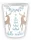 Karácsonyi Hello Winter White papír pohár 6 db-os 250 ml